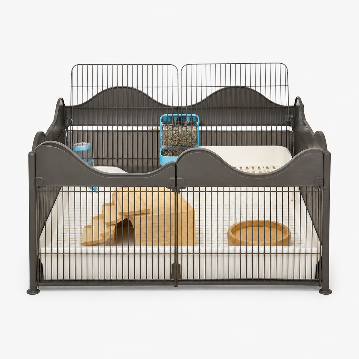 Cage Lapin Plastique Facile Nettoyage