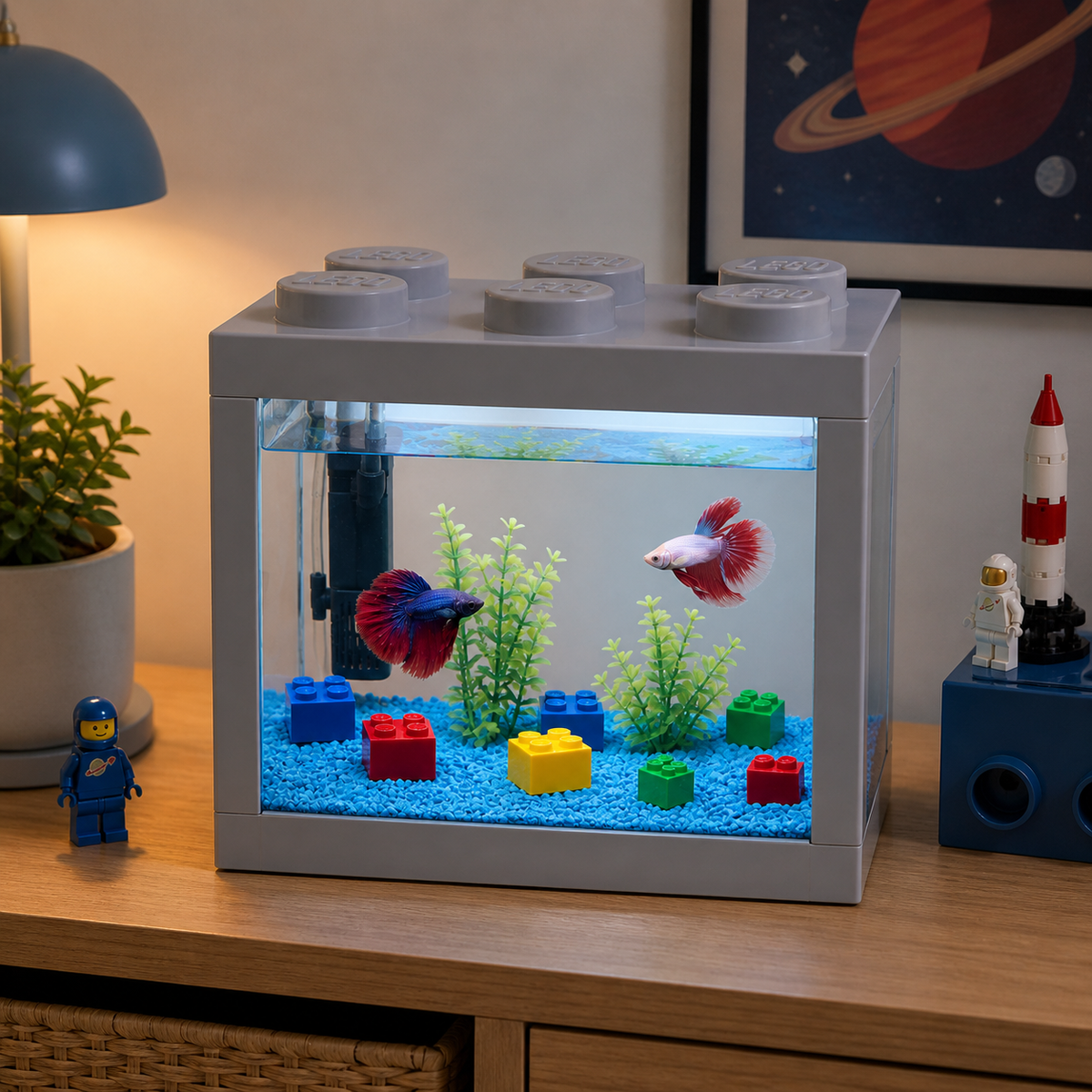 Aquarium LED Intégré
