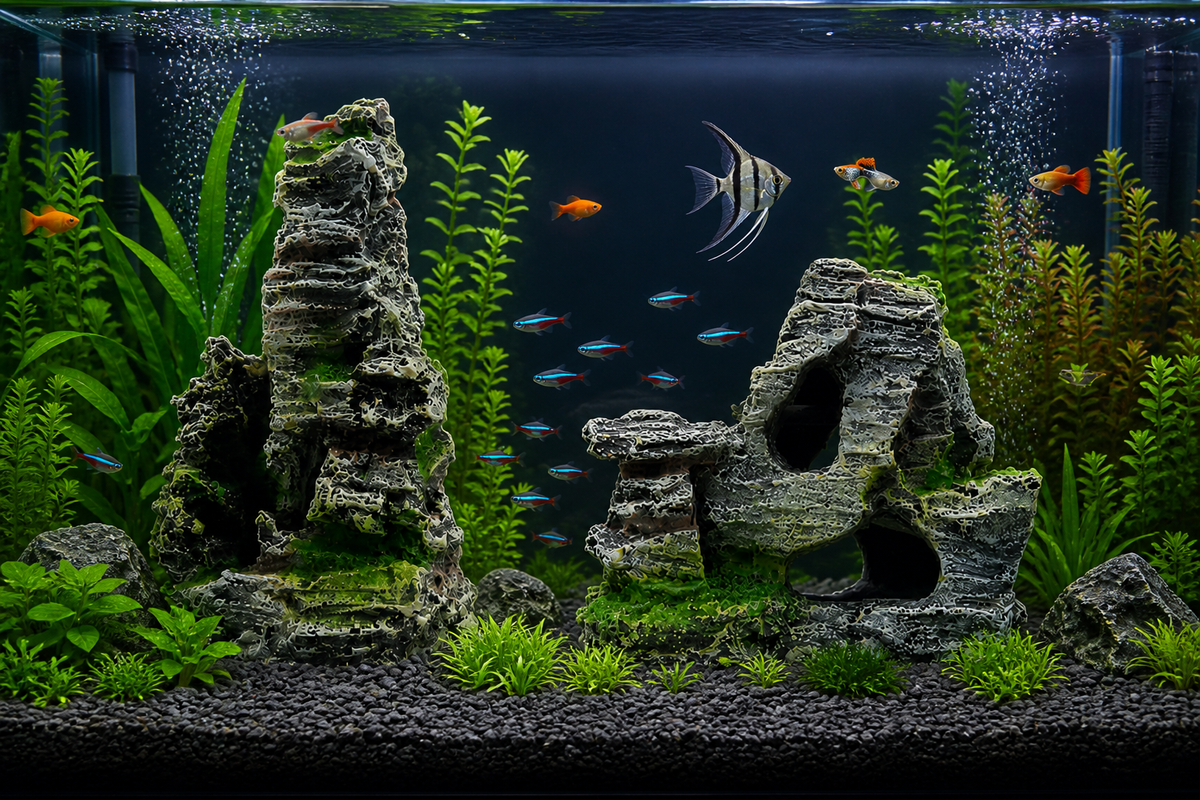 Grotte Décoration Aquarium