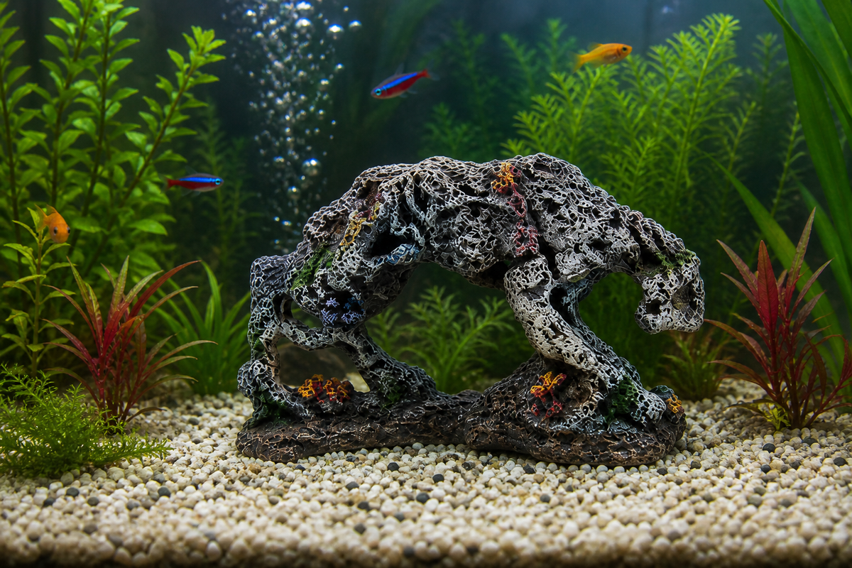 Statue Aquarium Originale