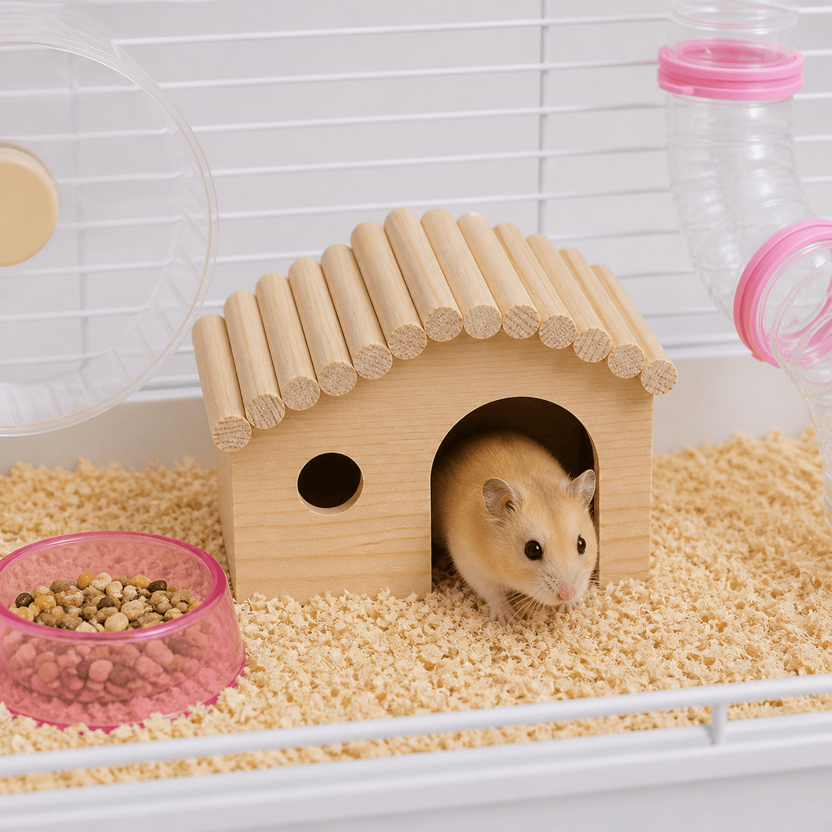 Cabane Jeux Hamster