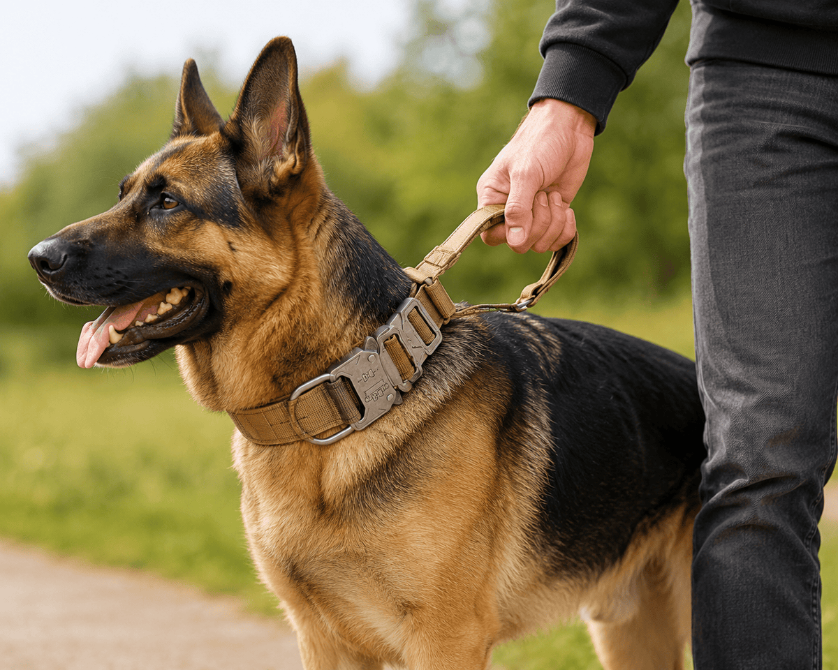 Collier Chien avec Poigné