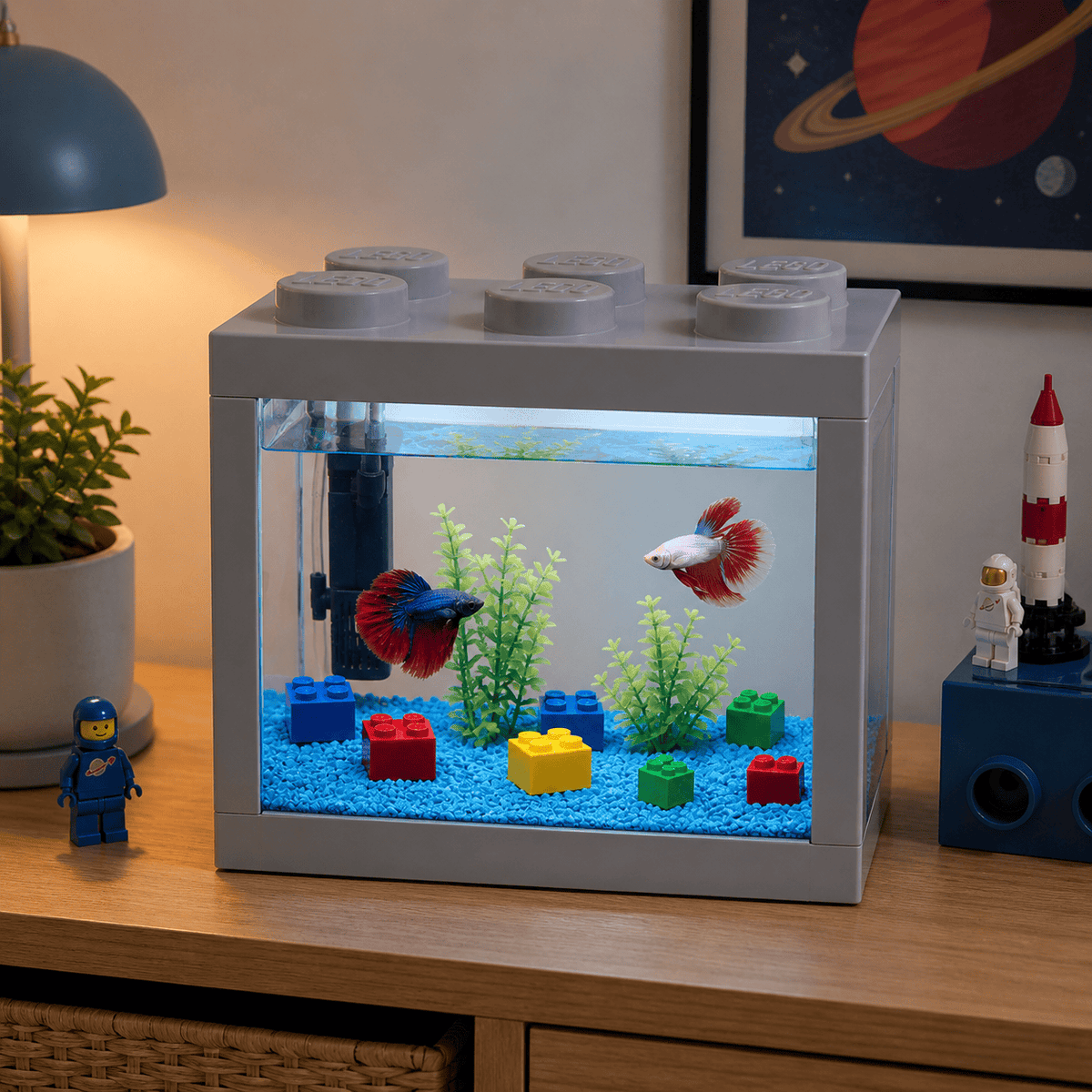 Aquarium LED Intégré
