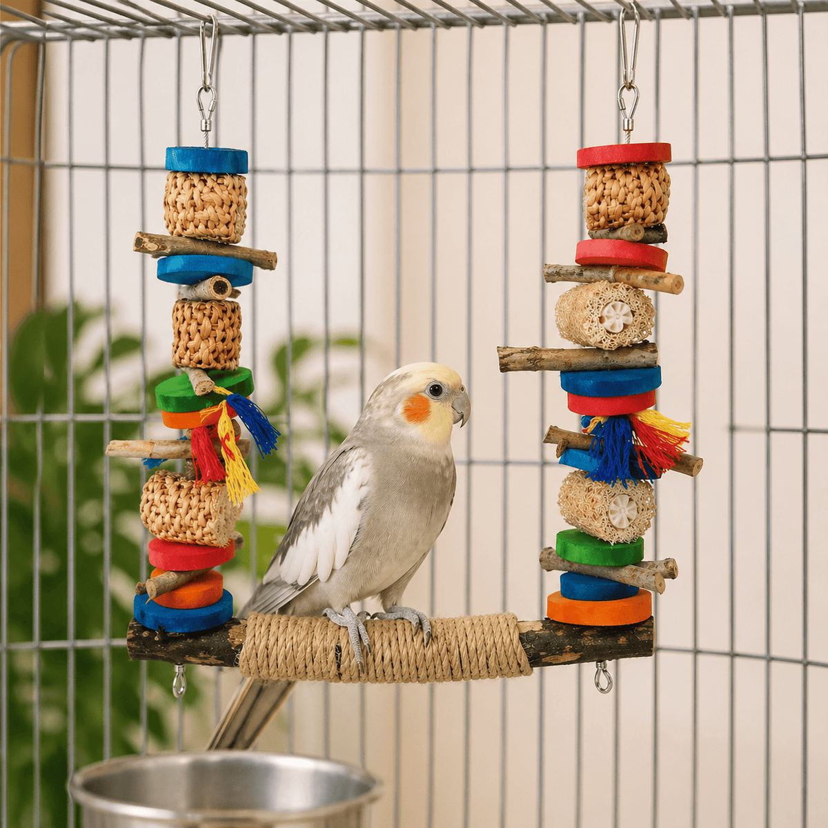 Perchoir Oscillant Oiseaux