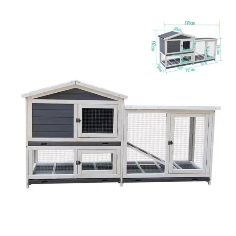 Cage Lapin XXL Spacieuse-Animalia Boutique