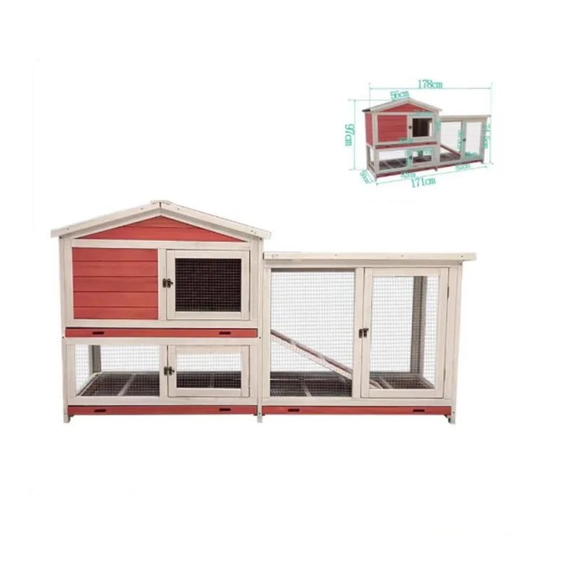 Cage Lapin XXL Spacieuse-Animalia Boutique