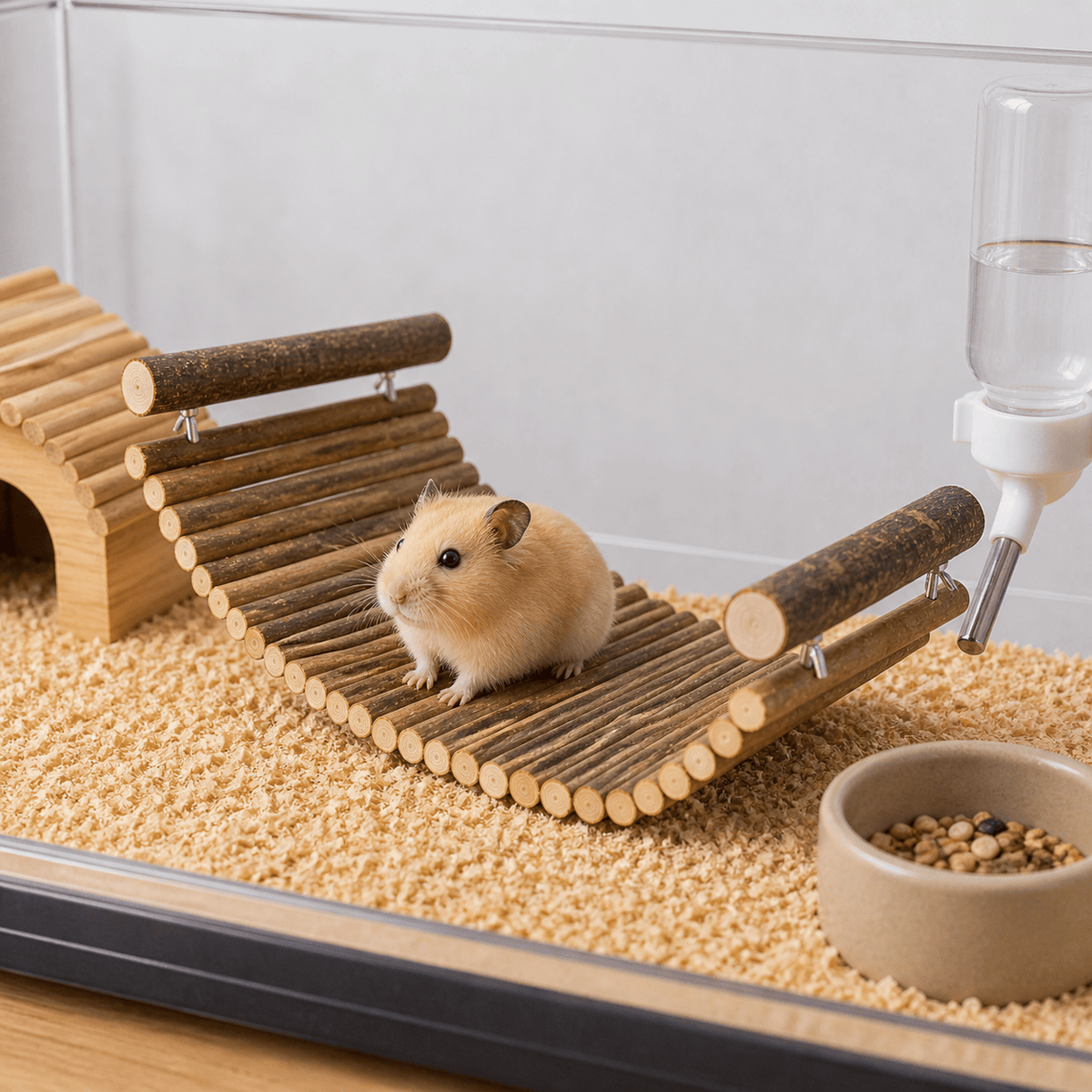 Pont Suspendu Hamster